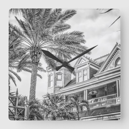 Carrée Horloge de la maison la plus au sud (Recto)