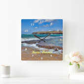 Carrée Horloge de la plage de Kauai (Maison)