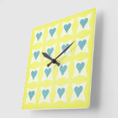 Carrée Horloge de la Saint-Valentin (Angle)