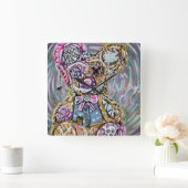 Carrée Horloge de la salle de jeu (Maison)