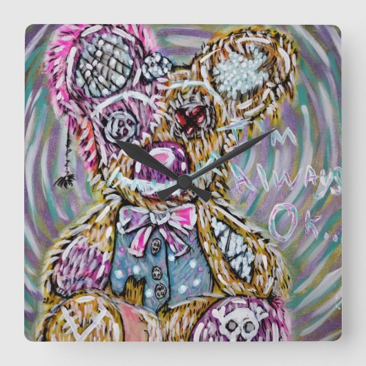 Carrée Horloge de la salle de jeu (Recto)