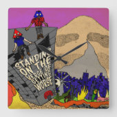 Carrée Horloge de l'album ATARI+MARI (Recto)