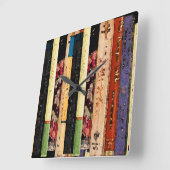 Carrée Horloge de l'étagère du livre (Angle)