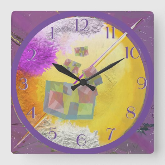 Carrée Horloge De Loin Vers L'Arrière (Recto)