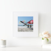 CARRÉE HORLOGE DE NOËL DE PLAGE (Maison)