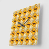 Carrée horloge de passage des bovins (Angle)