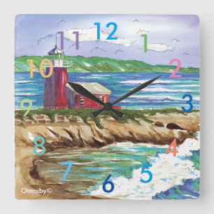 Carrée Horloge de phare - Santa Cruz