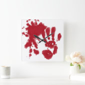 Carrée horloge de zombi (Maison)