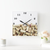 Carrée Horloge des bouchons de vin (Maison)