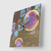 Carrée Horloge des bulles géantes (Angle)