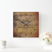 Carrée Horloge des écritures (Maison)