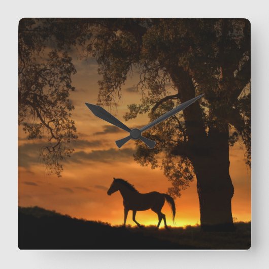 Carrée Horloge du cavalier (Recto)