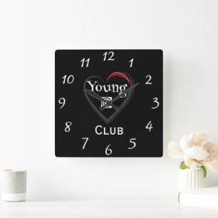 Carrée Horloge du club des jeunes au cœur