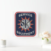 Carrée Horloge du logo Sun de première génération G2 (Maison)