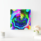 CARRÉE HORLOGE DU MUR CARRÉ 1962 (Maison)