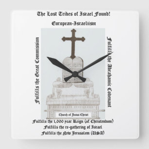 Carrée Horloge du patrimoine chrétien