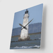 Carrée horloge du phare de cockspur (Angle)