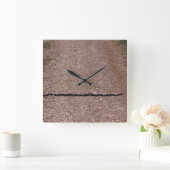 Carrée Horloge du serpent de rat (Maison)