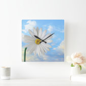 Carrée Horloge en Acrylique (Maison)