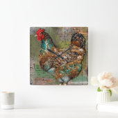 Carrée Horloge Heure Paris (Maison)