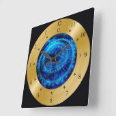 Carrée Horloge horaire ~ Continuum espace temps ~~~ (Angle)