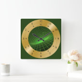 Carrée Horloge horaire ~ Espace/Continuum horaire ~ (Maison)