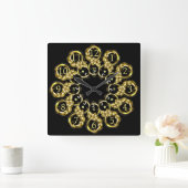 Carrée Horloge horaire ~ Espace/Continuum horaire ~ (Maison)