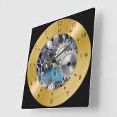 Carrée Horloge horaire ~Espace/Continuum temporel ~ (Angle)