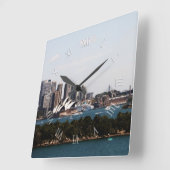 Carrée Horloge Iconique Sydney Australie (Angle)