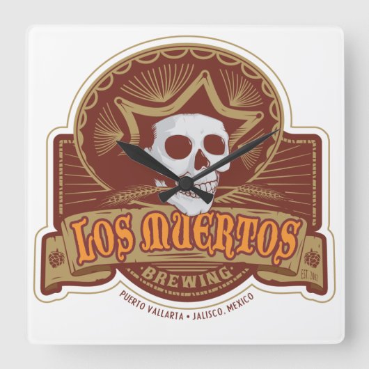 Carrée Horloge Los Muertos (Recto)