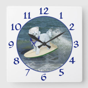 Carrée Horloge Maltaise de surfer