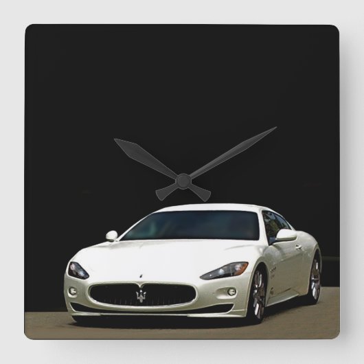 Carrée HORLOGE Maserati GranTurismo (Recto)