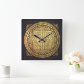 Carrée Horloge Mille-Armées Avalokiteshvara Mandala (Maison)