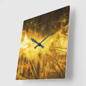 Carrée Horloge Mur Radical Art 32 (Angle)