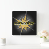 Carrée horloge MYETV (Maison)