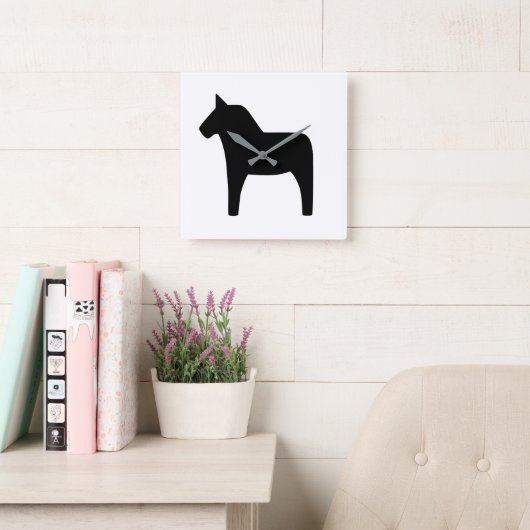 Carrée Horloge noire Dala Horloge noire (Salle de lecture)