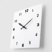 Carrée Horloge PM - Simple (Angle)