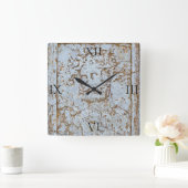 Carrée Horloge : Portrait de Bacchus antique - Numéroté (Maison)