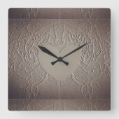 Carrée Horloge Rose Sandy (Recto)