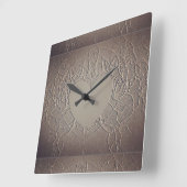 Carrée Horloge Rose Sandy (Angle)