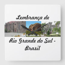 Horloge souvenir du Rio Grande do Sul