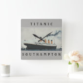 Carrée Horloge TITANIQUE (Maison)