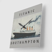 Carrée Horloge TITANIQUE (Angle)