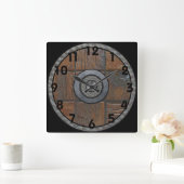 Carrée Horloge viking (Maison)