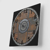 Carrée Horloge viking (Angle)