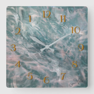 Carrée Horloge    WavesBackward sauvage