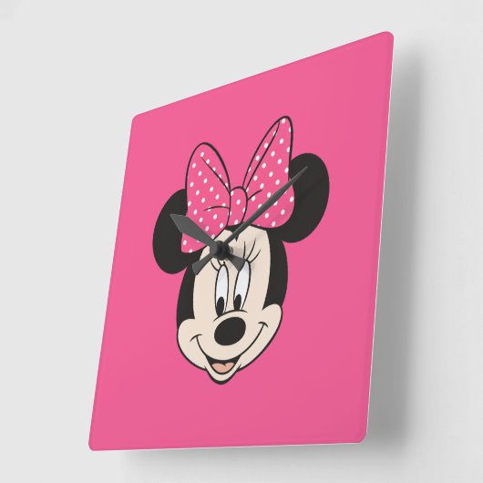 Carrée Mini horloge (Angle)