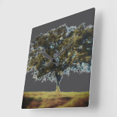 Carrée Mur horloge MOODY ECO DESIGN STYLE (Angle)