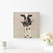 Carrée Onyx et horloge de vaches d'ivoire (Maison)