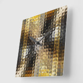 Carrée Radical Art 12 Mur Horloge (Angle)